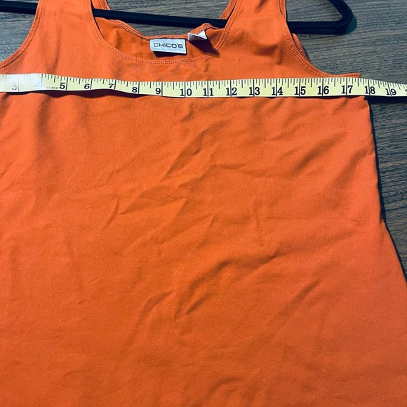 Chico's Terracotta Sleeveless Top - Picture 5 of 6